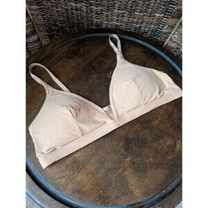 Pepper Limitless Wire Free Padded Scoop Bra Women's  Size XL Nude